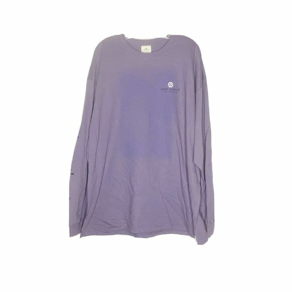 Simply Southern Purple Delaware State Collection T Shirt S Long Sleeve - Picture 2 of 4